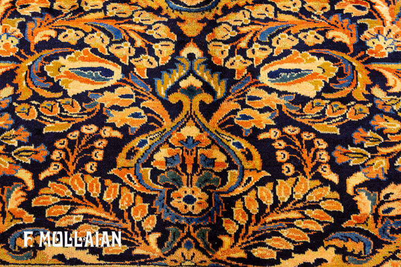 فرش دستباف آنتیک ایرانی لیلیان کد:۳۲۷۹۳۵۵۷